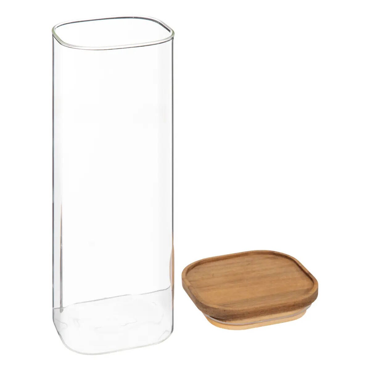 Szklany pojemnik na żywność, hermetyczny, 2 l