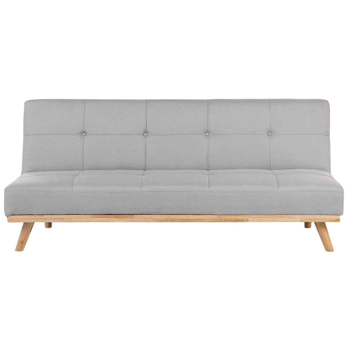 Sofa rozkładana jasnoszara FROYA