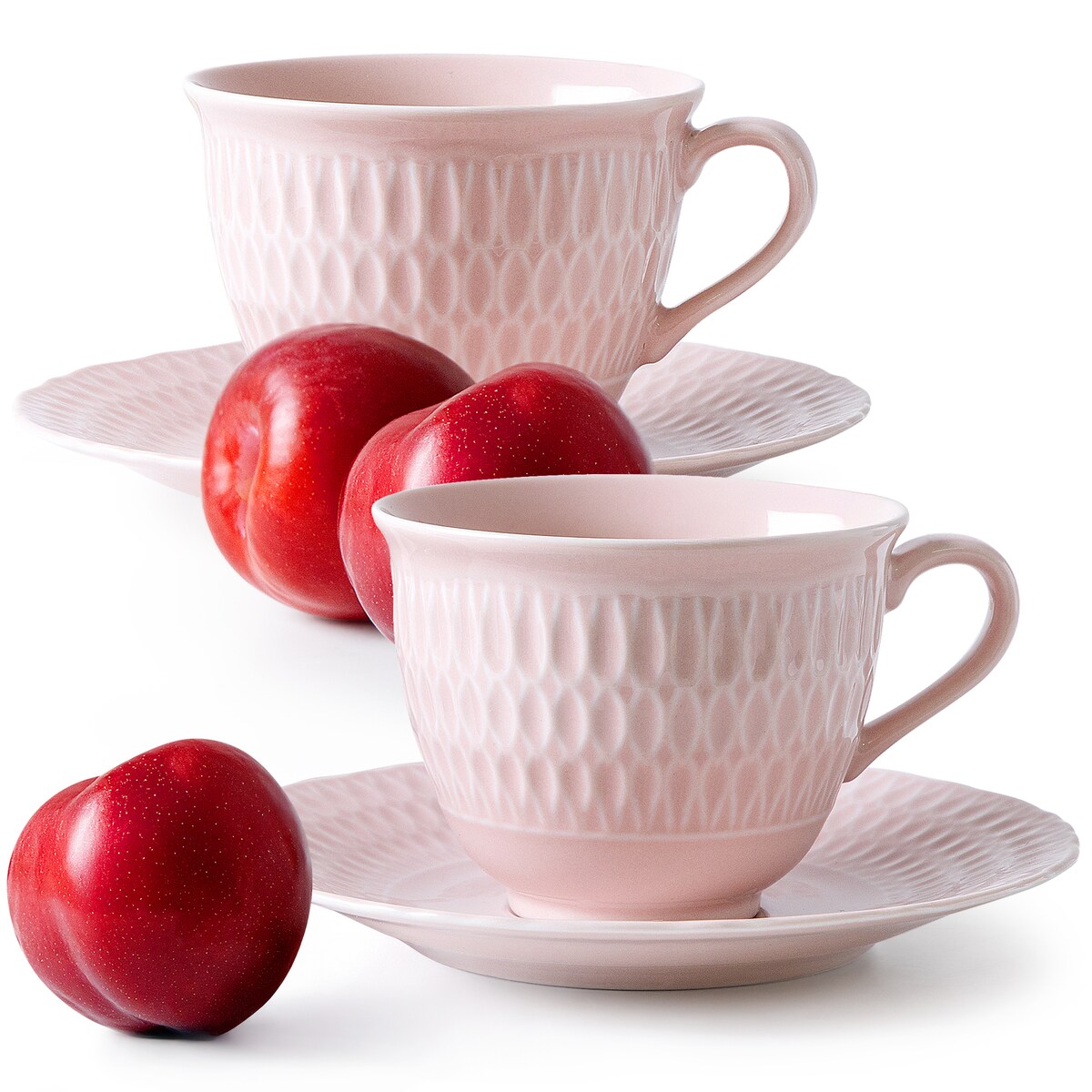 Filiżanka ze spodkiem 2 szt. SOFIA RÓŻANA