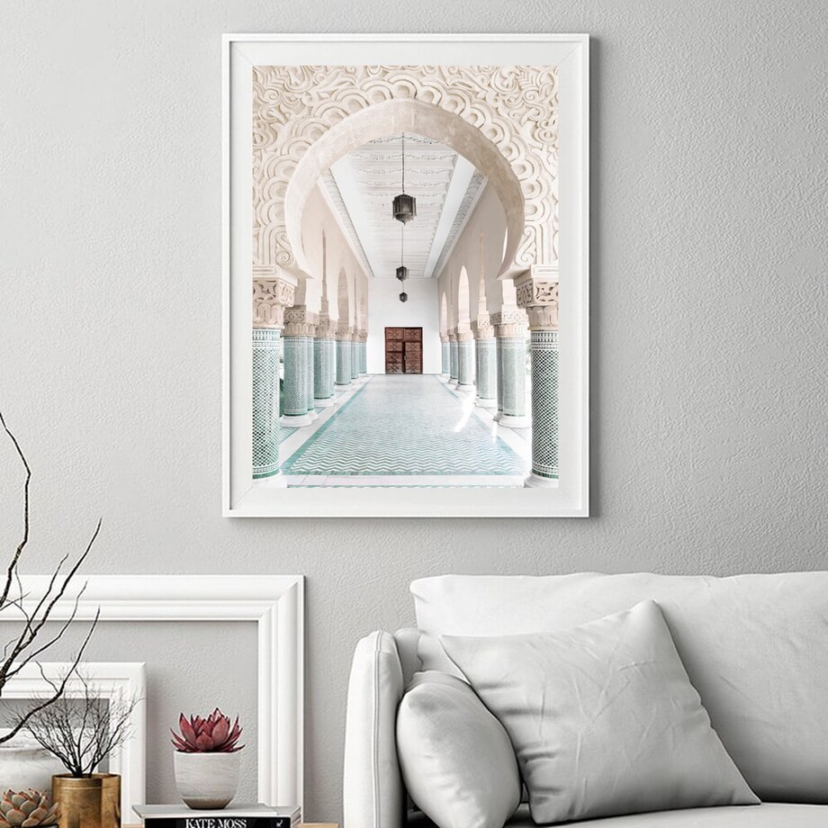Poster Story, Plakat, Obraz - Marokański Łuk, wymiary 60 x 84 cm
