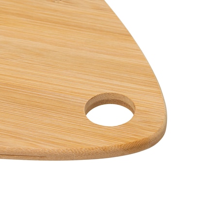 Miseczki na przekąski na bambusowej desce w kształcie łezki, 3 naczynia