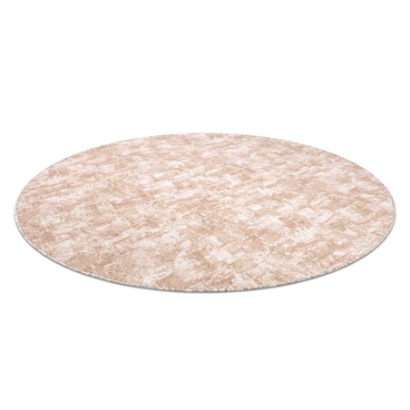 DYWAN koło SOLID beż 30 BETON koło 170 cm