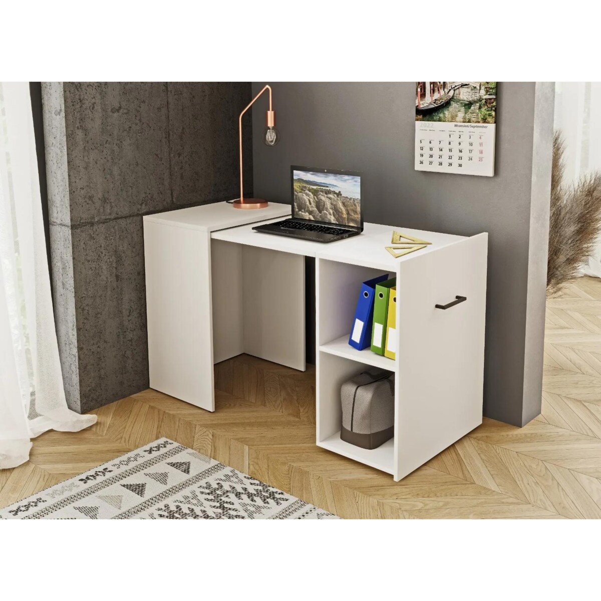 Biurko SMART biały mat