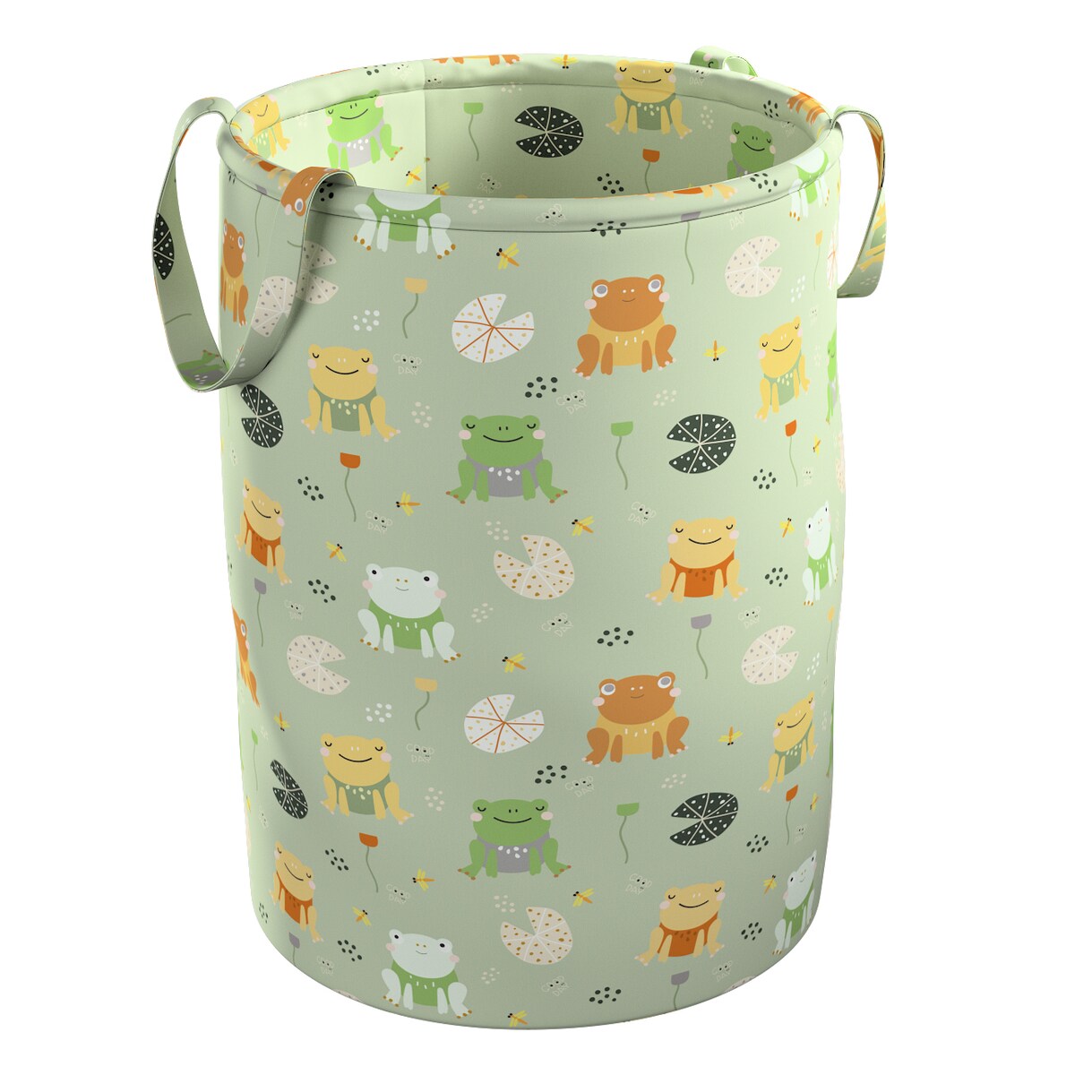 Kosz na zabawki Tobi, zielony, 40x60cm, Magic Collection