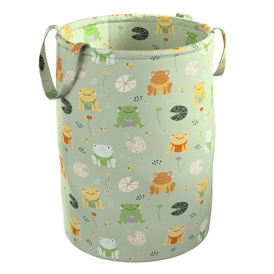 Kosz na zabawki Tobi, zielony, 40x60cm, Magic Collection