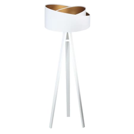 Lampa stojąca GEMSTONE biała/złota