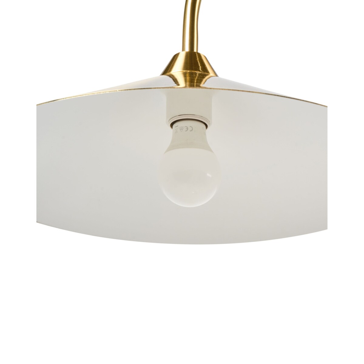 Lampa podłogowa SAVEGRE Metal Złoty