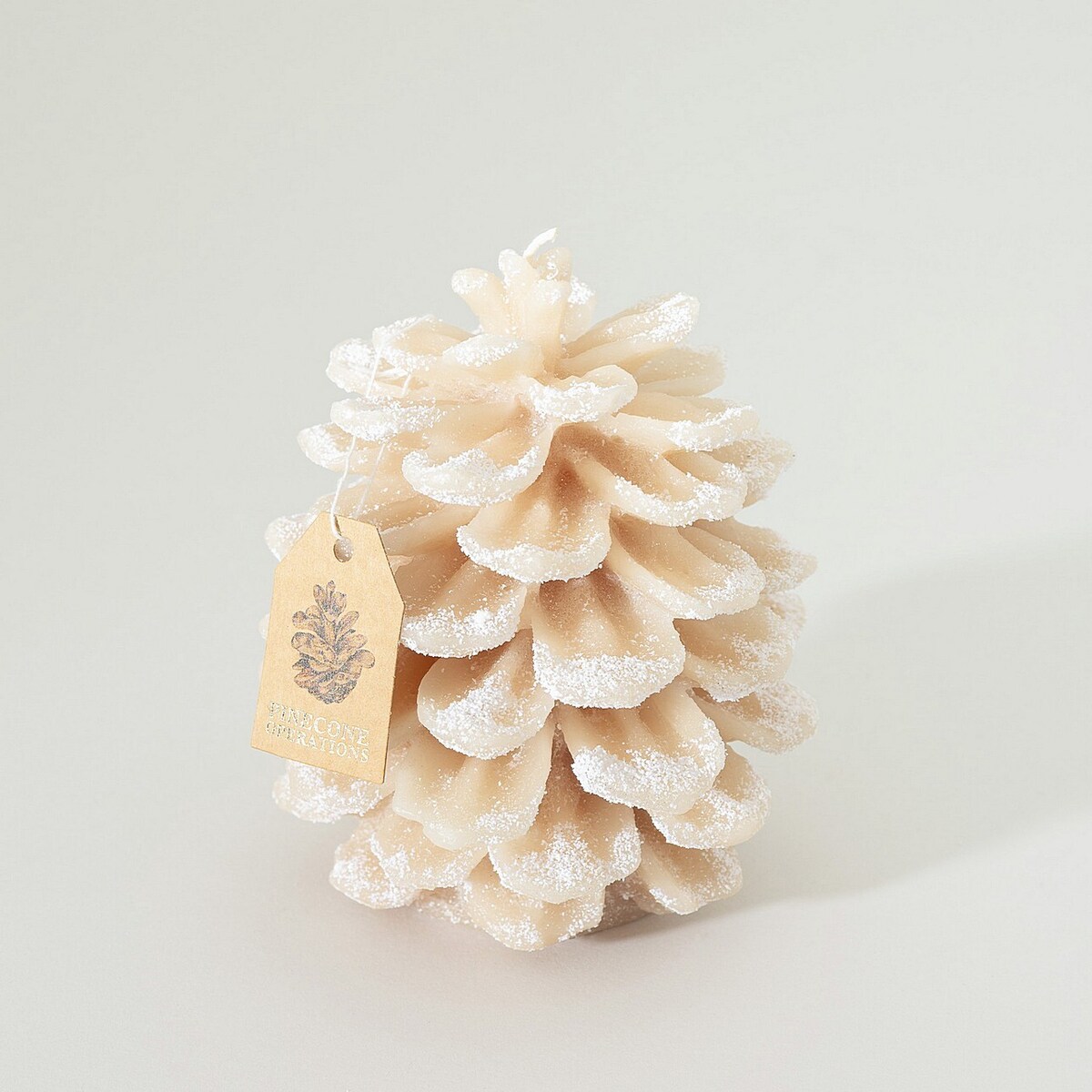 Świeca Pine Frost II 13x13x15 cm, 13x13x15 cm