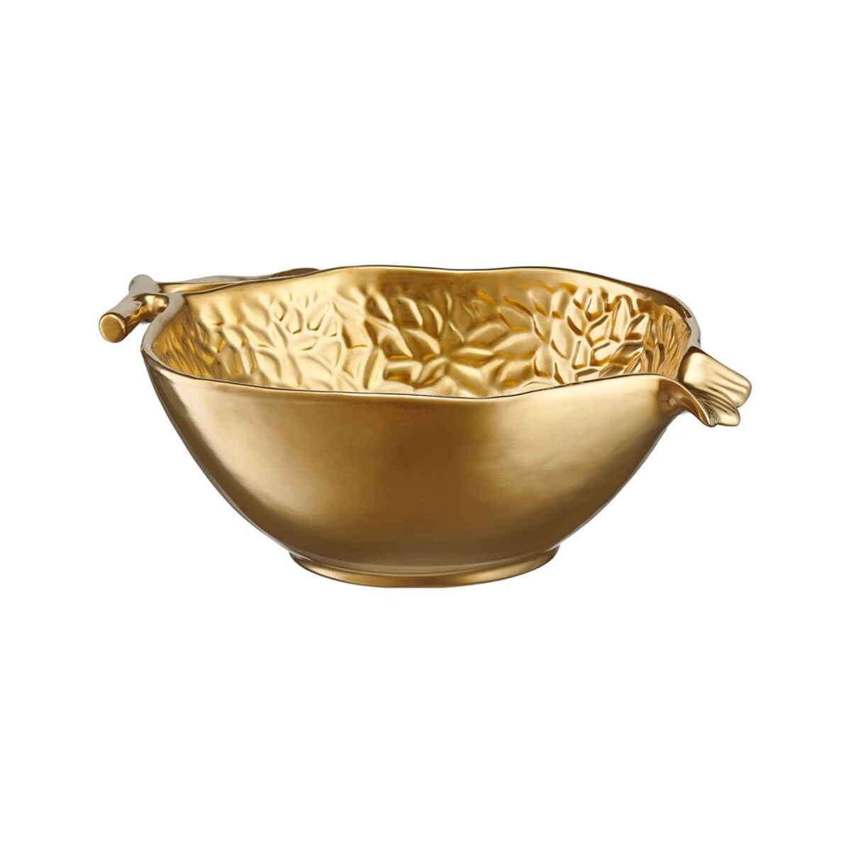 VILLA ITALIA Złota miseczka na przekąski 16 cm GRENADE GOLD