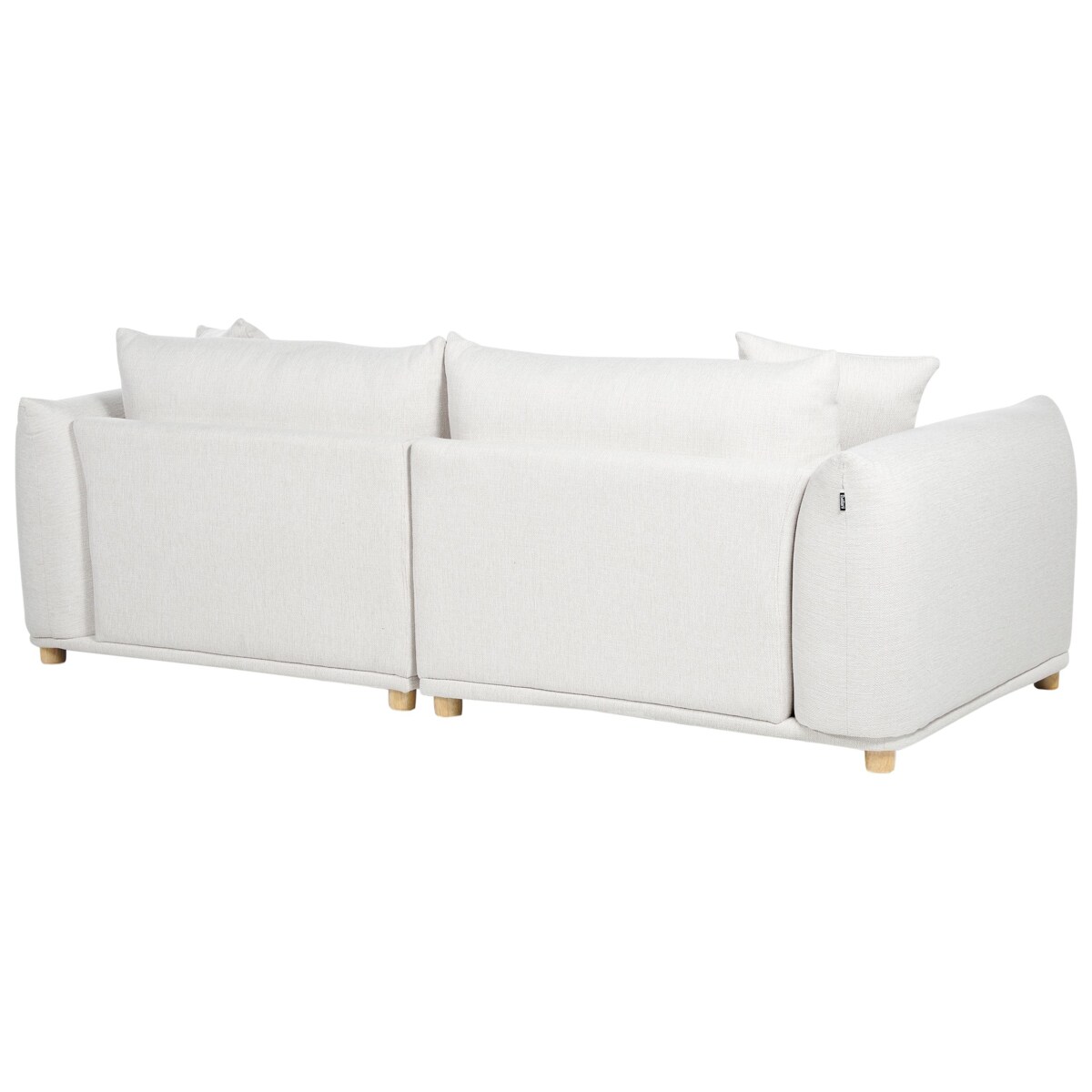 Zestaw wypoczynkowy 5-osobowy złamana biel LUVOS