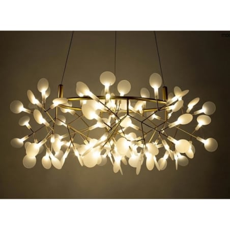 Stylowy żyrandol Flora MSE010100209 LED 32,4W złoty