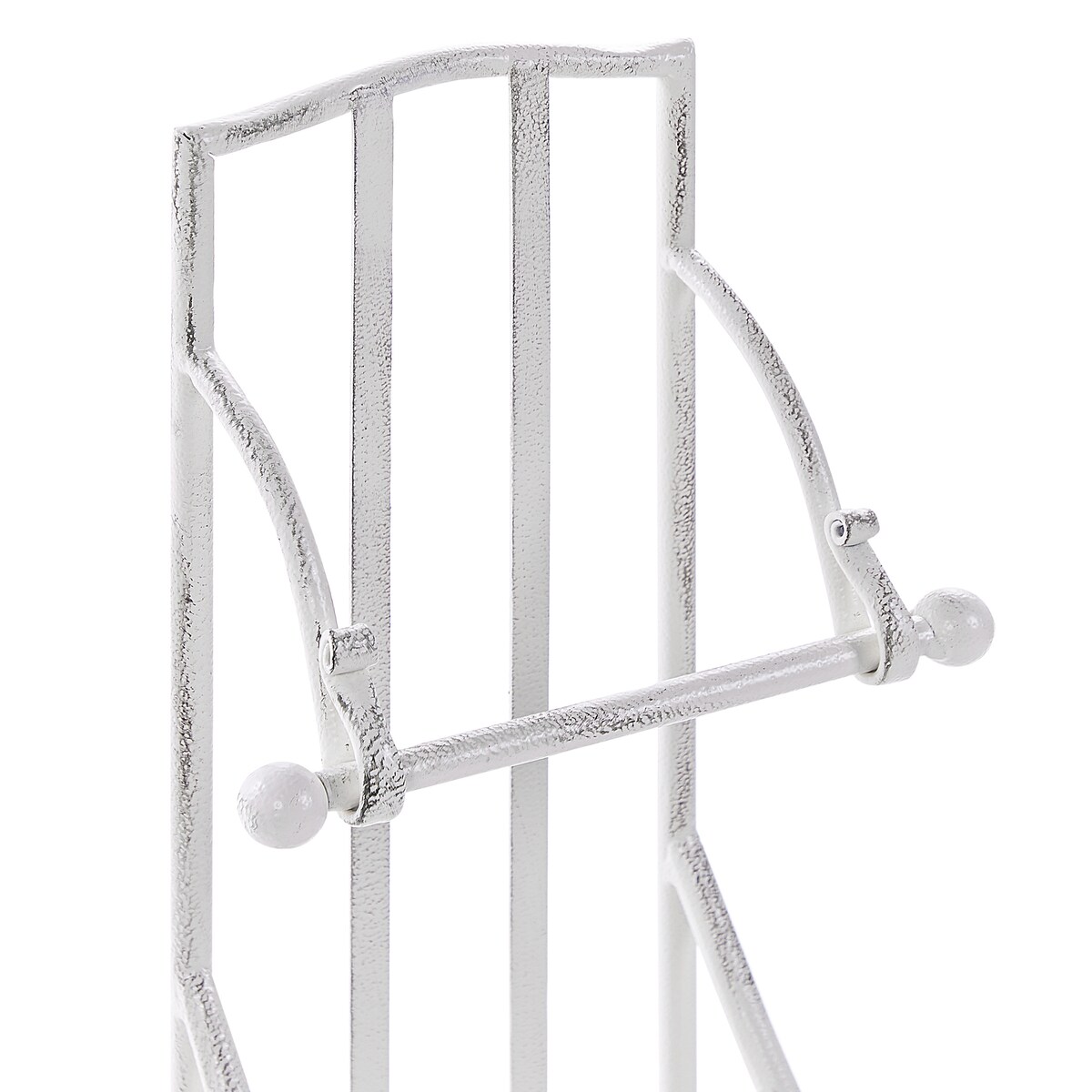 Stojak na papier toaletowy BRISA Metal Biały
