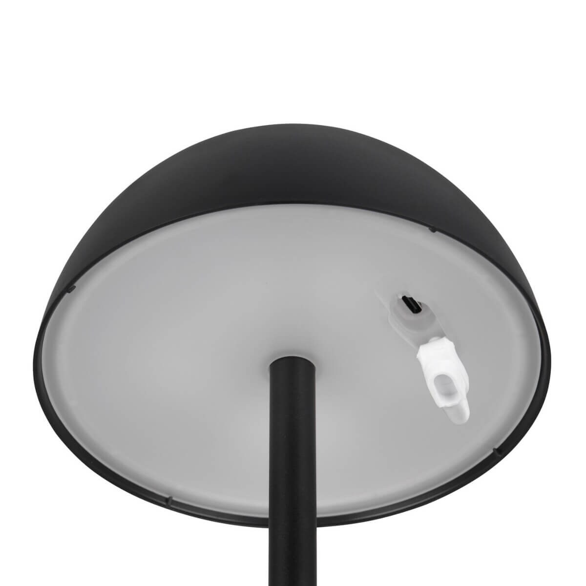 Metalowa lampa stołowa Ricardo R54106132 RL Light LED 2W 3000K IP54 czarna