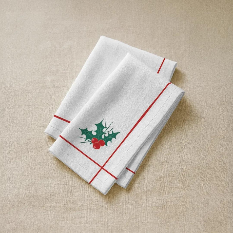 Serwetki świąteczne - drzewko świąteczne ramka (2szt.)