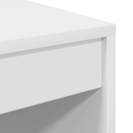 vidaXL Biurko Biały 70 x 50 x 76 cm Materiał drewnopochodny