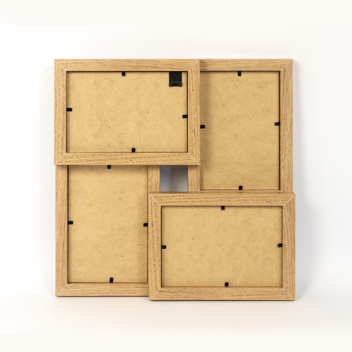 Multirama ramka na zdjęcia. Kolor dębowy multirama na cztery zdjęcia 10x15 cm Ramka na zdjęcia 4 w 1 MULTI HEN 01 FRAMAI