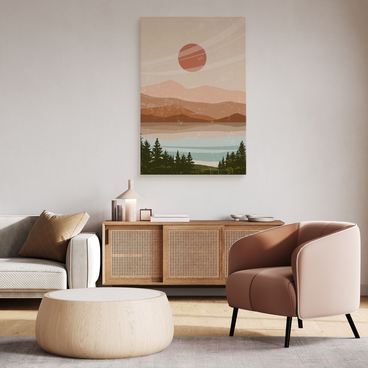 Obraz Krajobraz Górski 80x120cm