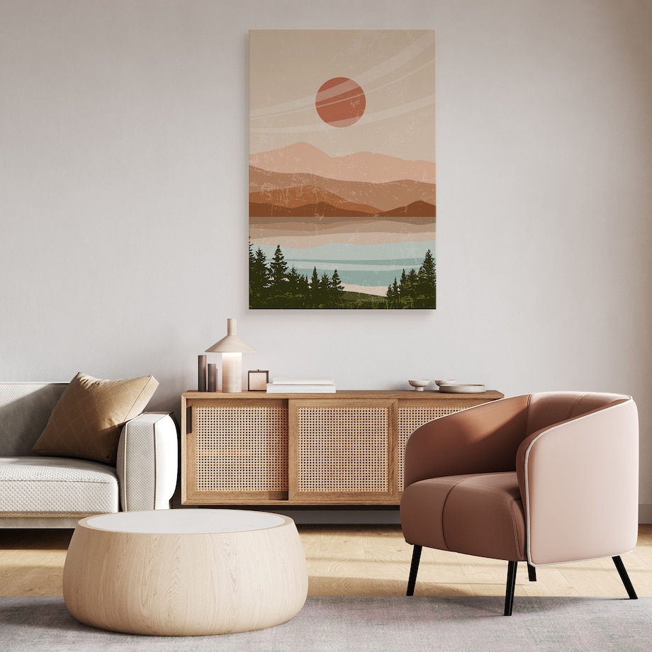 Obraz Krajobraz Górski 80x120cm