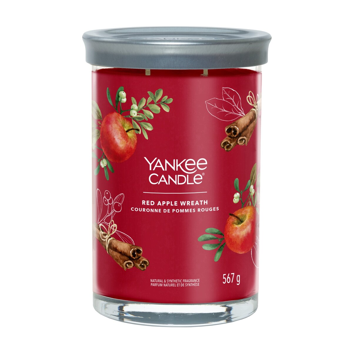 YC SIGNATURE Tumbler duży RED APPLE WREATH