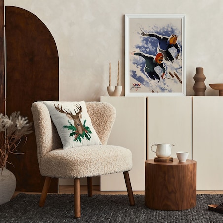 Poduszka świąteczna - Jeleń 45x45 cm