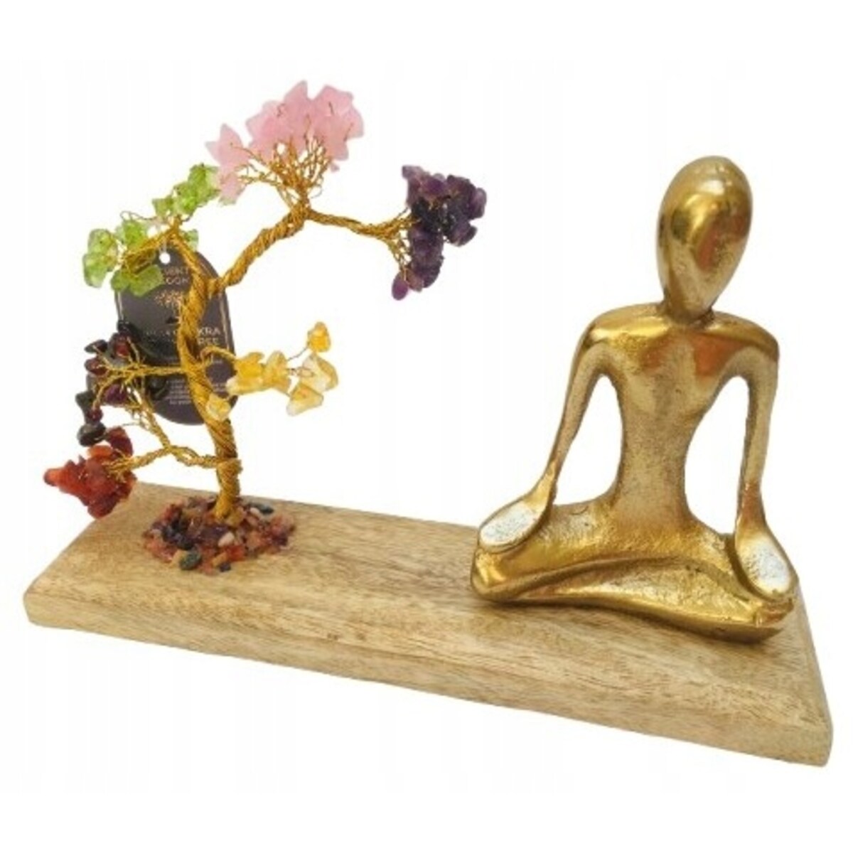 DEKORACJA JOGA MEDYTACJA drzewko szczęścia na upominek talizman 7 CZAKR