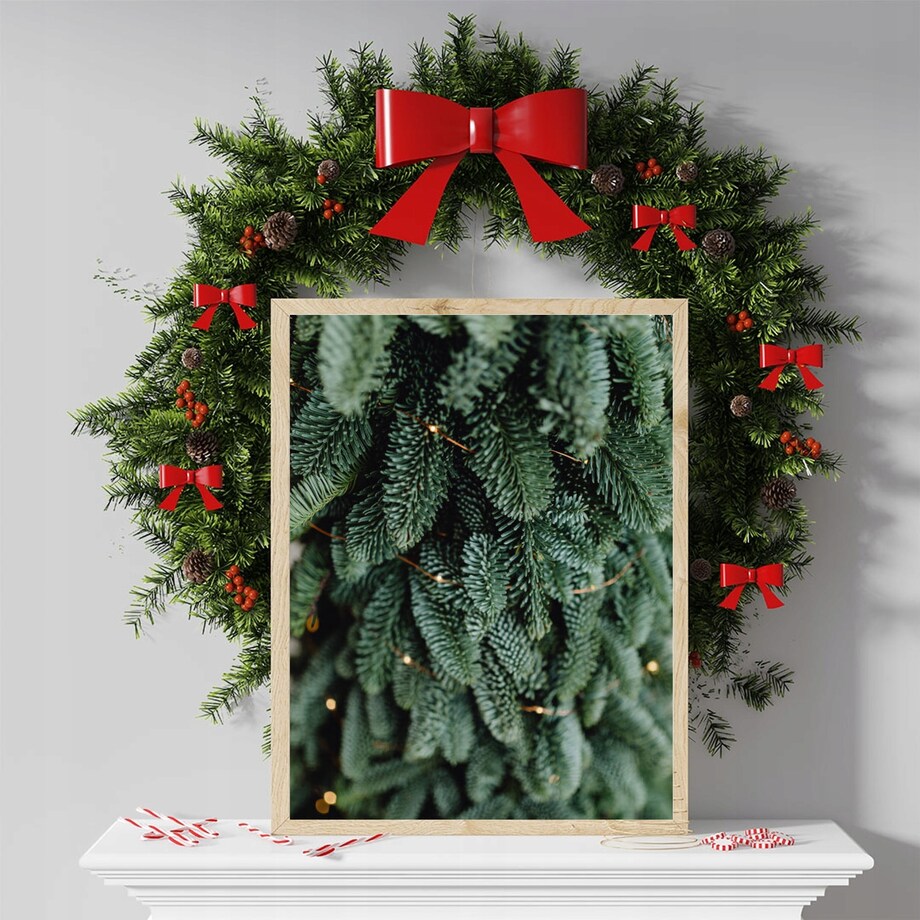 Poster Story, Plakat, Obraz - Zielona Jodła, wymiary 30 x 42 cm