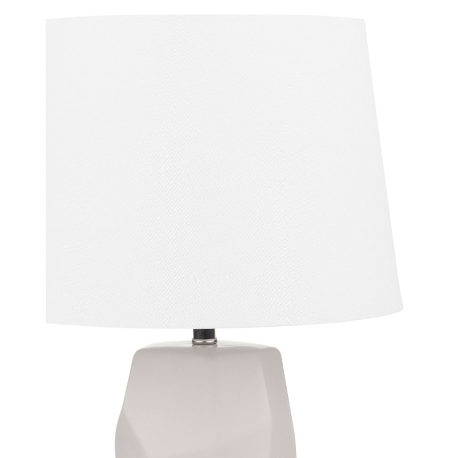 Lampka nocna ceramiczna różowa ELIA