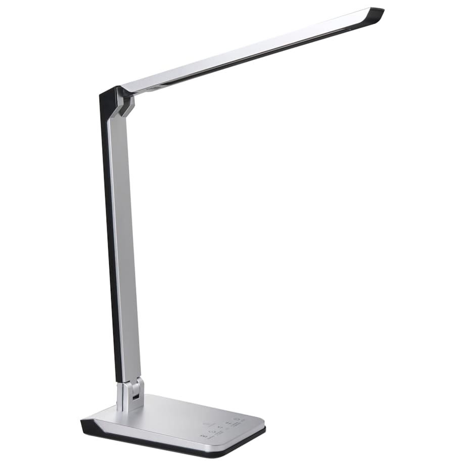 Lampa biurkowa LED PICTOR Ze ściemniaczem Srebrny
