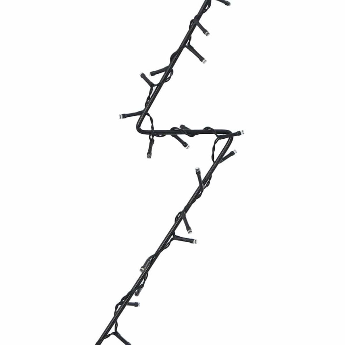 vidaXL Lampki świąteczne choinka sylwetka, 80 LED