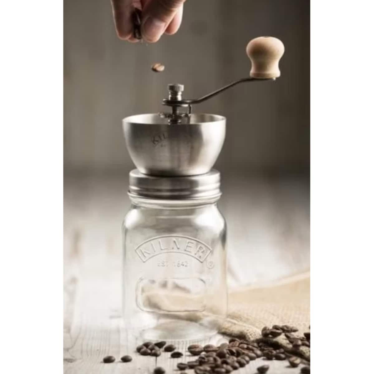 Młynek do kawy Traditional, 500 ml, Kilner