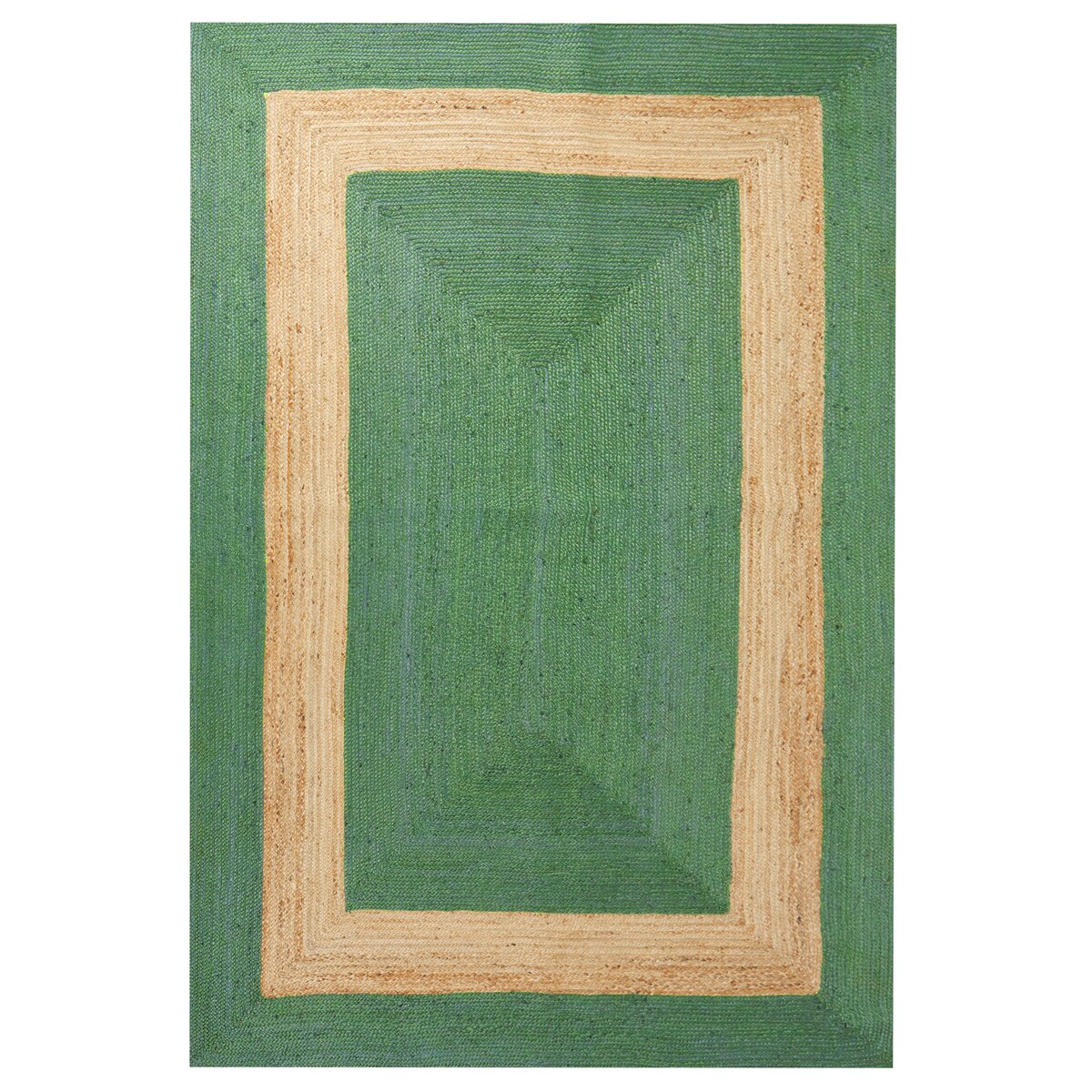 Dywan KARAKUYU Zielony 200 x 300 cm Juta