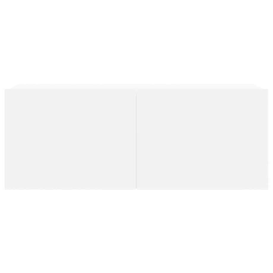 vidaXL Zestaw 7 szafek TV, Biały, materiał drewnopochodny