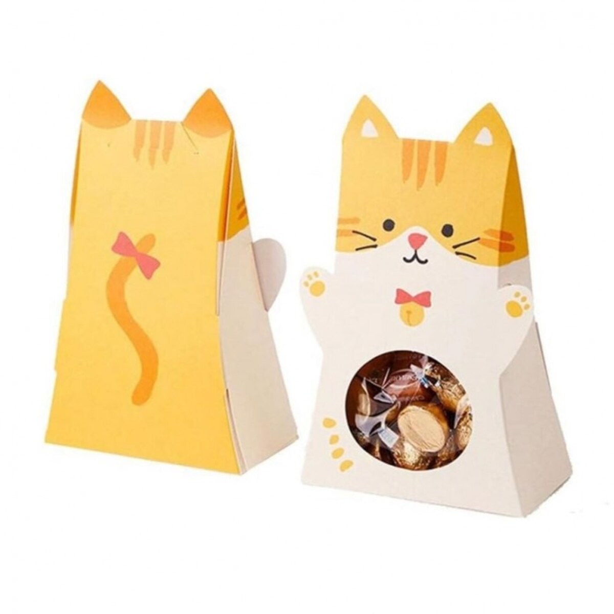 Pudełko PREZENTOWE ozdobne w kształcie Kotka 1 szt. 10x5x16,5cm OPO42ZO