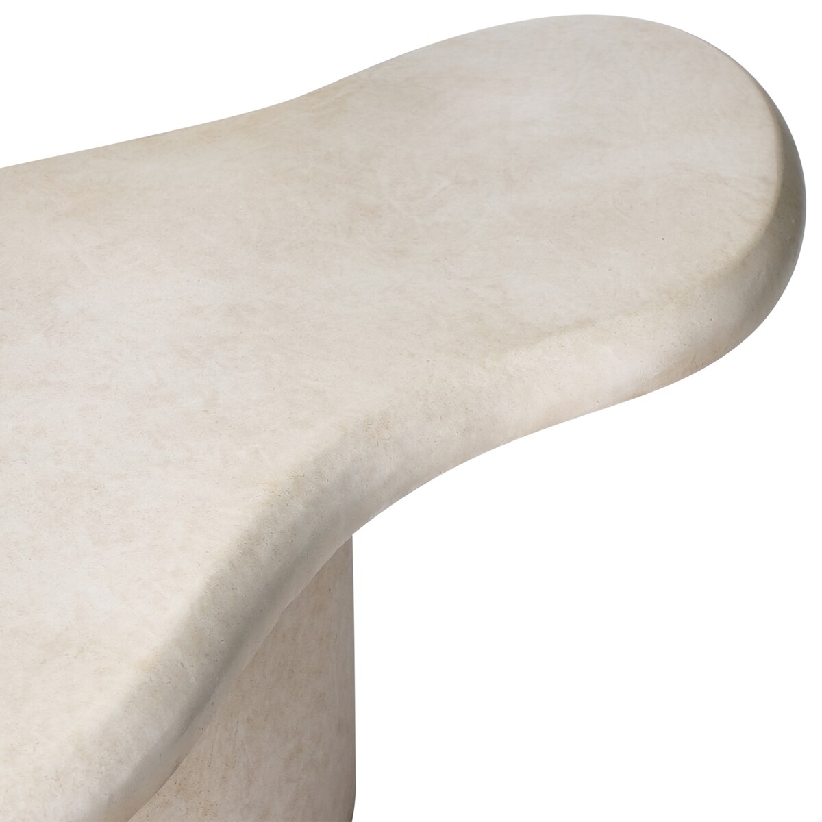 Stolik kawowy CONZA 57 cm 120 cm Beżowy