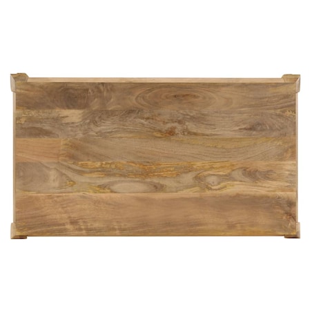 vidaXL Stolik kawowy z litego drewna mango, 116 x 66 x 41 cm