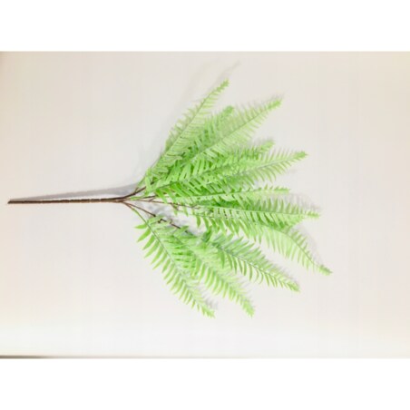 LIŚĆ gałązka PAPROTKA sztuczna do bukietu stroika jesienna 50cm wiązanki