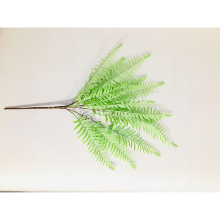 LIŚĆ gałązka PAPROTKA sztuczna do bukietu stroika jesienna 50cm wiązanki