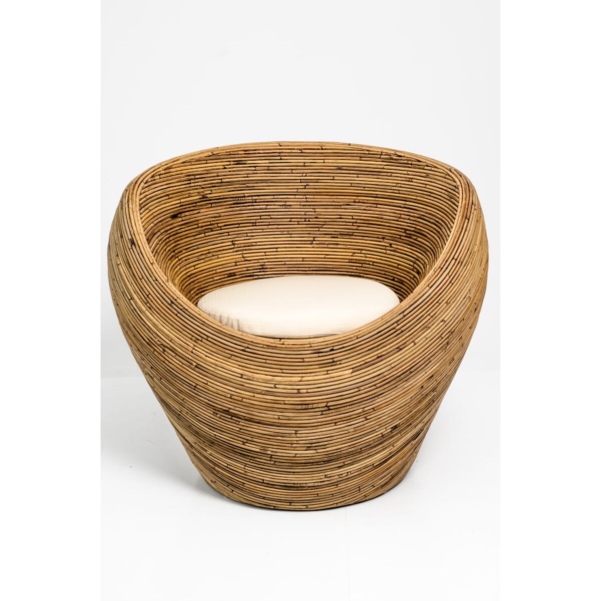 FOTEL RATTANOWY TEGAL CIEMNY