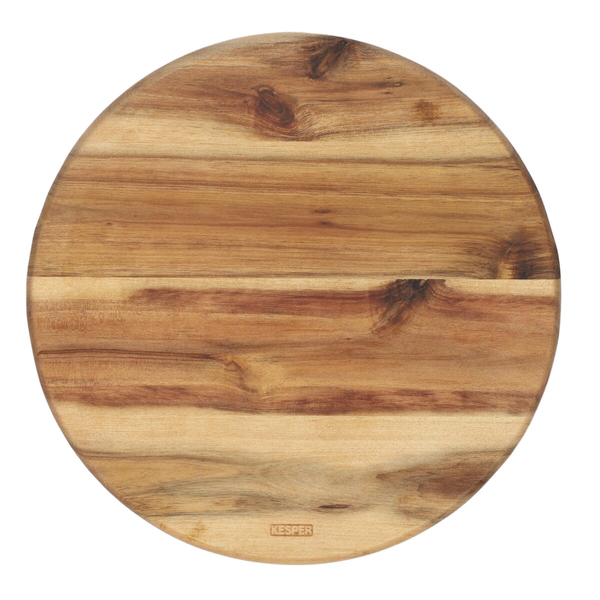 Deska do krojenia mięsa, wędlin, okrągła z drewna akacjowego, Ø 25 cm, Kesper