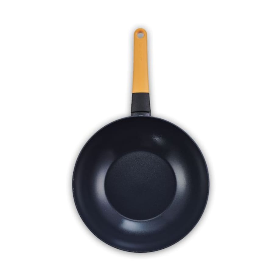 Wok patelnia z nieprzywierającą powłoką 30 cm Yellow Tasty+ 101723