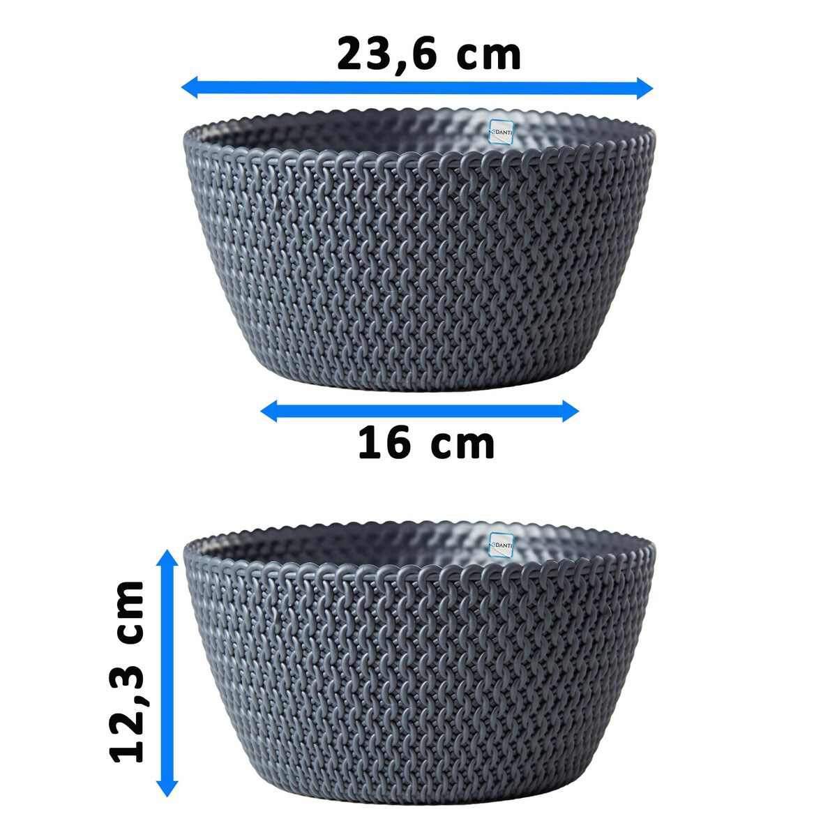 Donica Na Kwiaty 24 Cm Wrzosy Stroik Doniczka Misa Do Domu Ogrodu