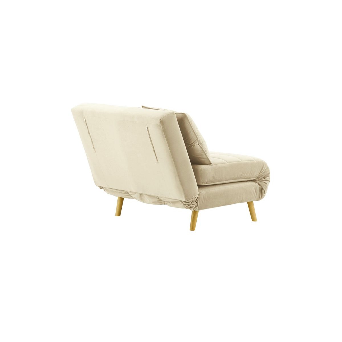 Sofa rozkładana Flic 103 cm-Velluto 2-like oak