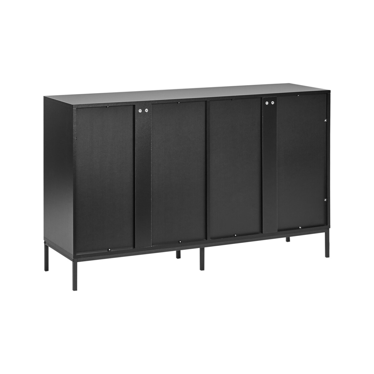 Komoda LANGFORD Drewno Czarny