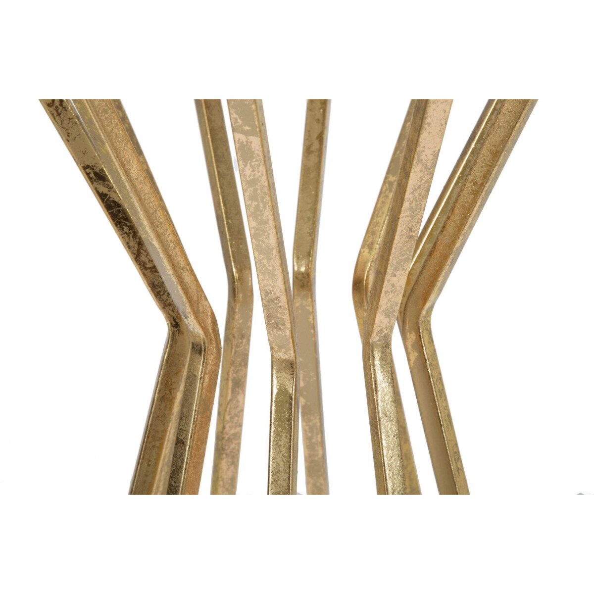 Wysoki stolik kawowy, złoty, 80 cm