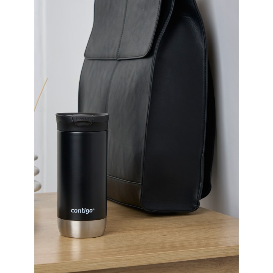 Kubek termiczny na kawę Contigo Huron 2.0 470ml - I love You - Czarny