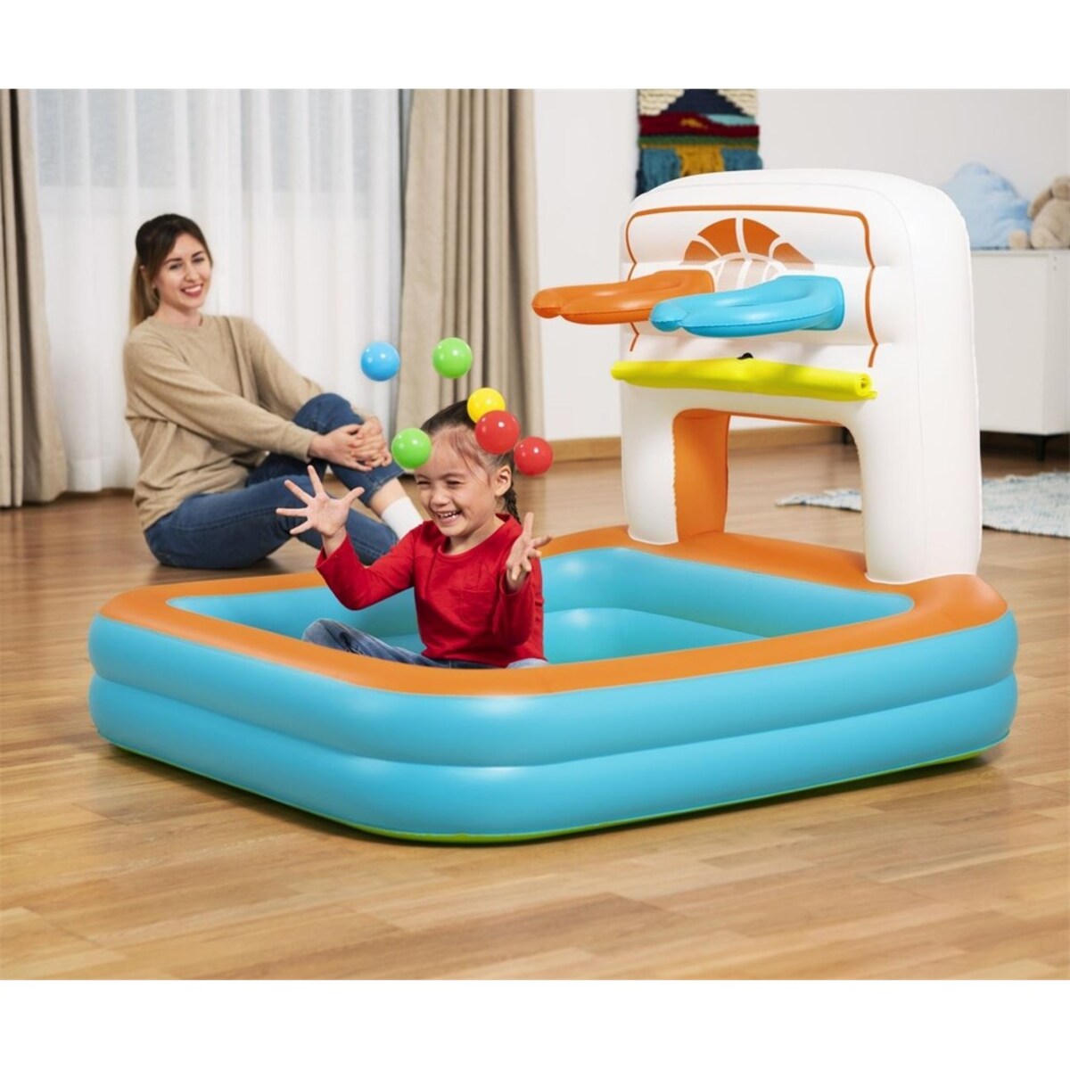 Bestway basen dmuchany z piłeczkami 1.20m x 1.07m 6370