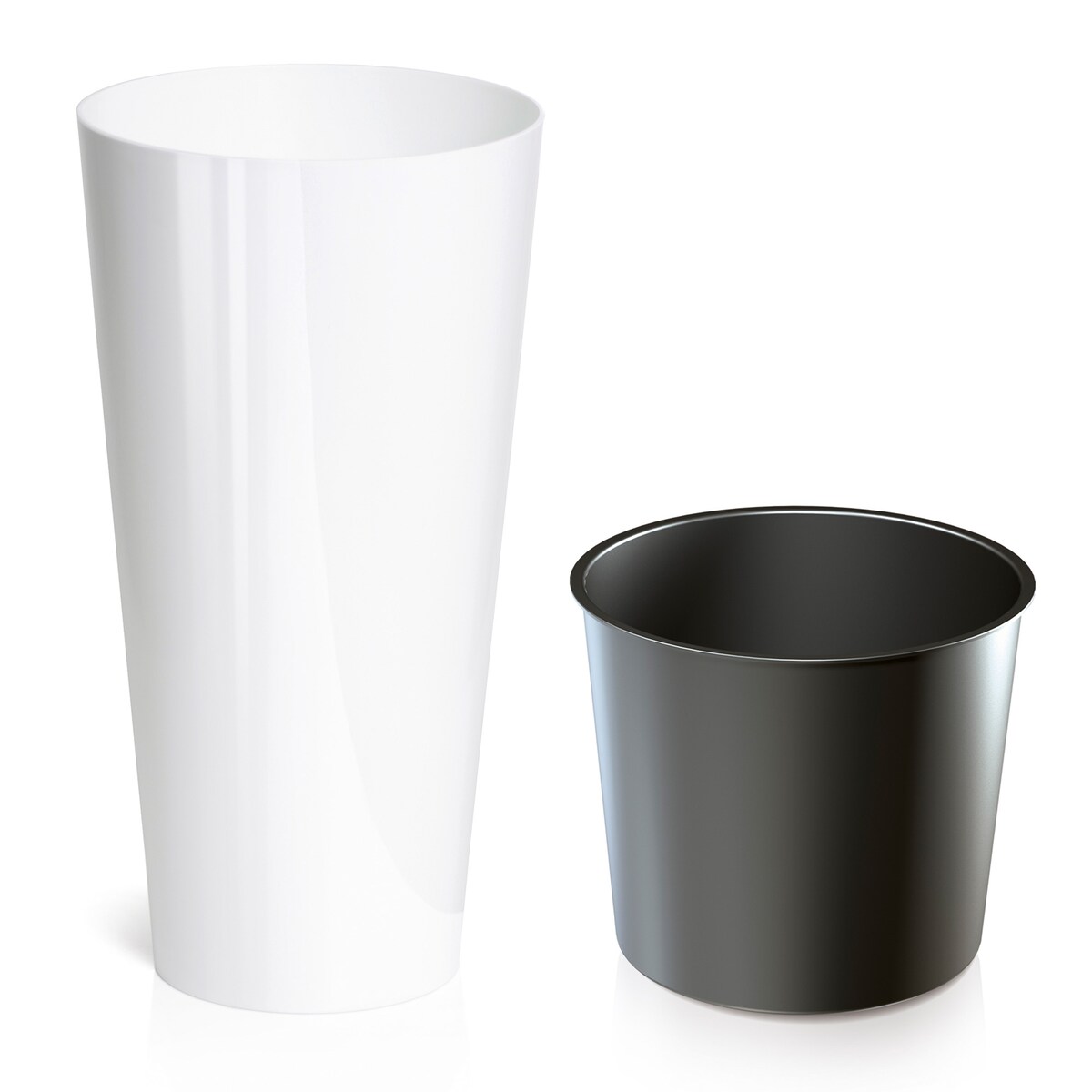 Donica Wysoka Z Wkładem Doniczka Ogrodowa 47,6 Cm