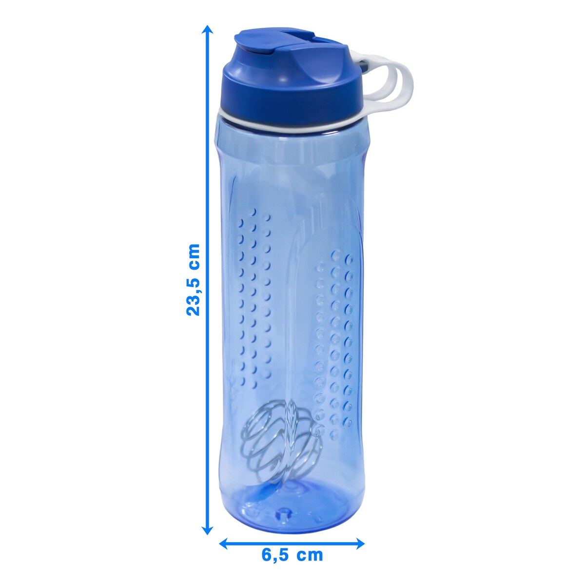 Bidon Na Wodę Shaker Ze Sprężynką Rowerowy Do Szkoły Butelka 610 Ml