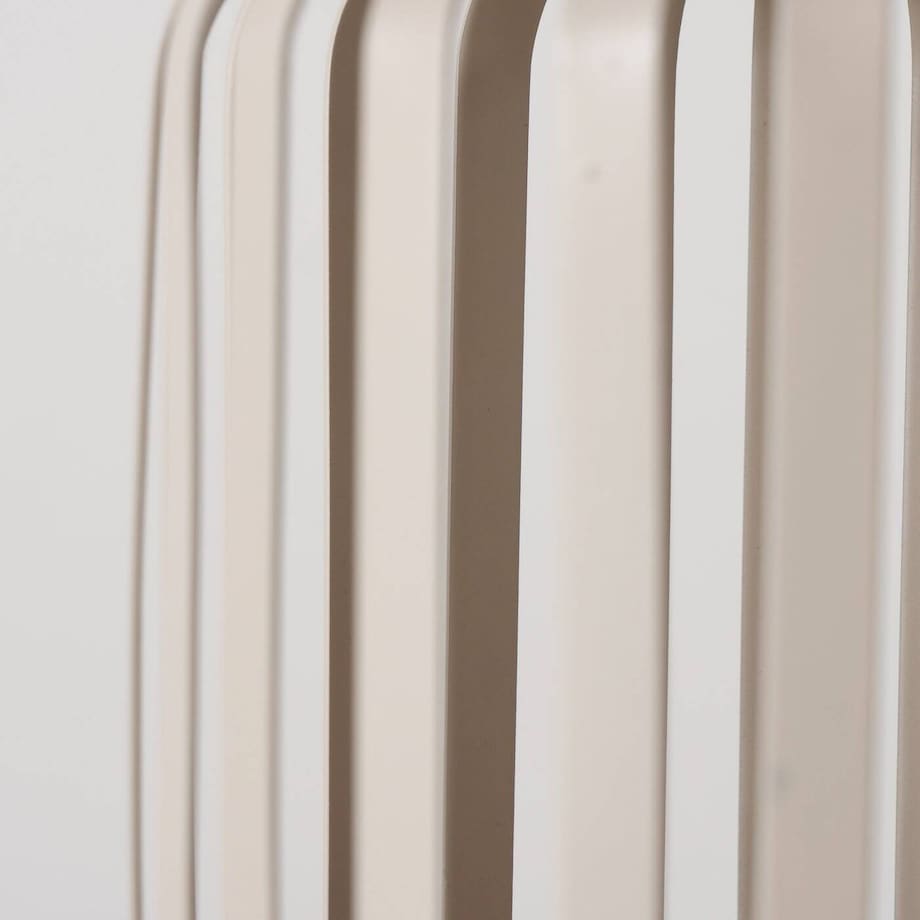 Metalowy lampion VIKI, beżowy