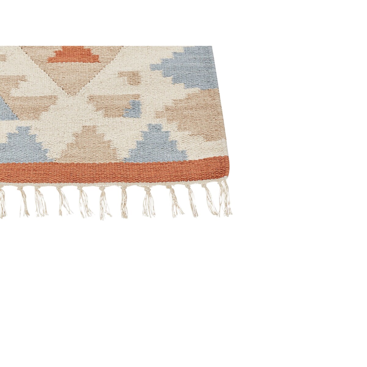 Dywan bawełniany kilim 80 x 150 cm wielokolorowy DILIJAN